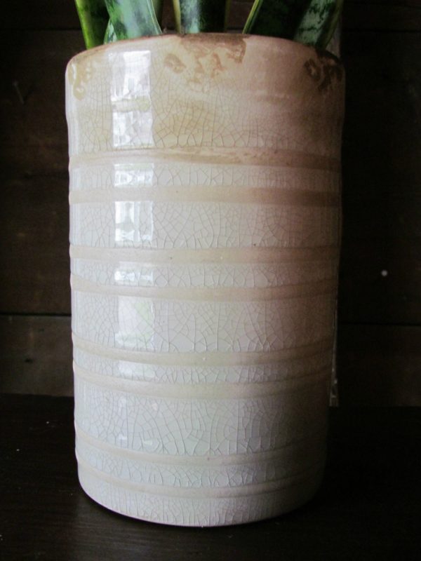 Ceramic Drum Vase - Image 2