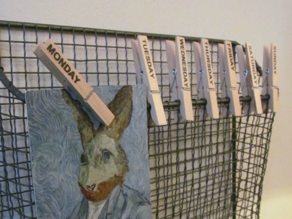 Days of the Week Clothespins - Image 2