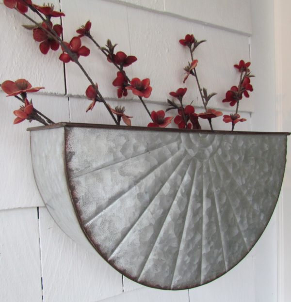 Large Semi Circle Wall Planter - Image 3