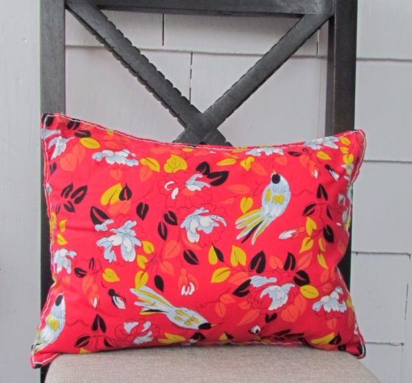 Floral Bird Pillow