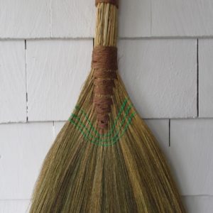 Straw Hand Broom ~ Brown
