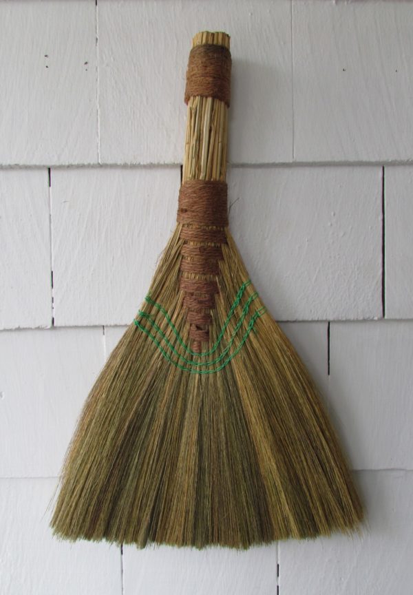 Straw Hand Broom ~ Brown