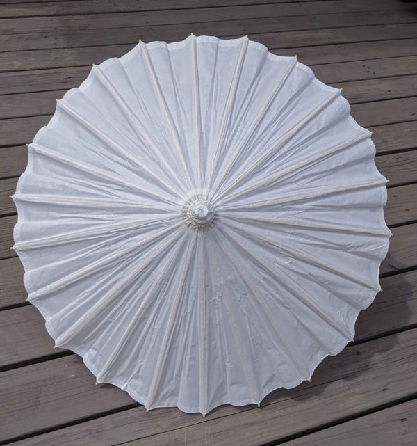 White Paper Parasol