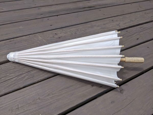 White Paper Parasol - Image 2