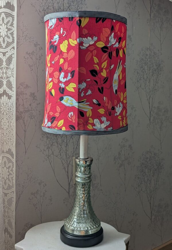 Mercury Lamp with Bird Shade